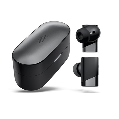 a stock picture of the Status Audio Pro X earbuds