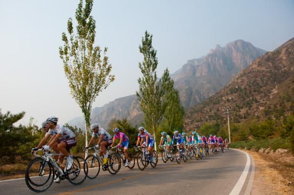 With the break five minutes up the road, the chase wasn't on in earnest too hastily.