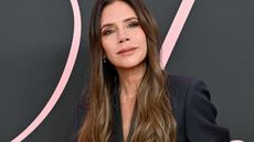 Victoria Beckham attends the Premiere of "Lola" at Regency Bruin Theatre on February 03, 2024 in Los Angeles, California