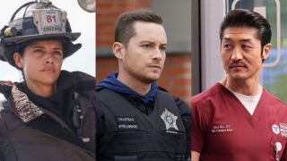 Chicago Fire's Stella Kidd, Chicago P.D.'s Jay Halstead, Chicago Med's Ethan Choi