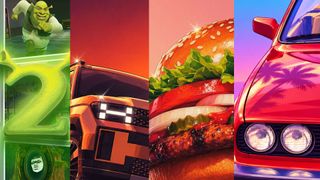 Brand adverts that using GTA 6 art style