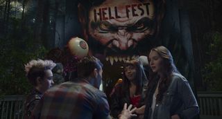 An attraction turns deadly in 'Hell Fest.'