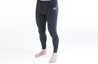 Kurio's leggings are cut to provide graduated compression from the ankle upwards