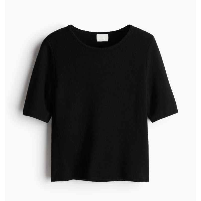 H&M, T-shirt in Cashmere