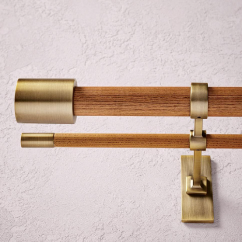 Westelm, Mid-Century Modern Double Curtain Pole
