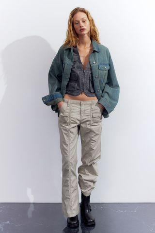 Canvas Cargo Pants