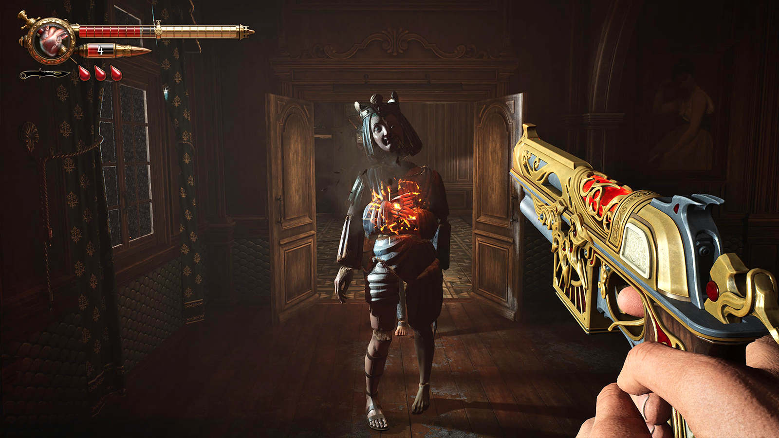 Streets and night scenes from a horror game on PS5