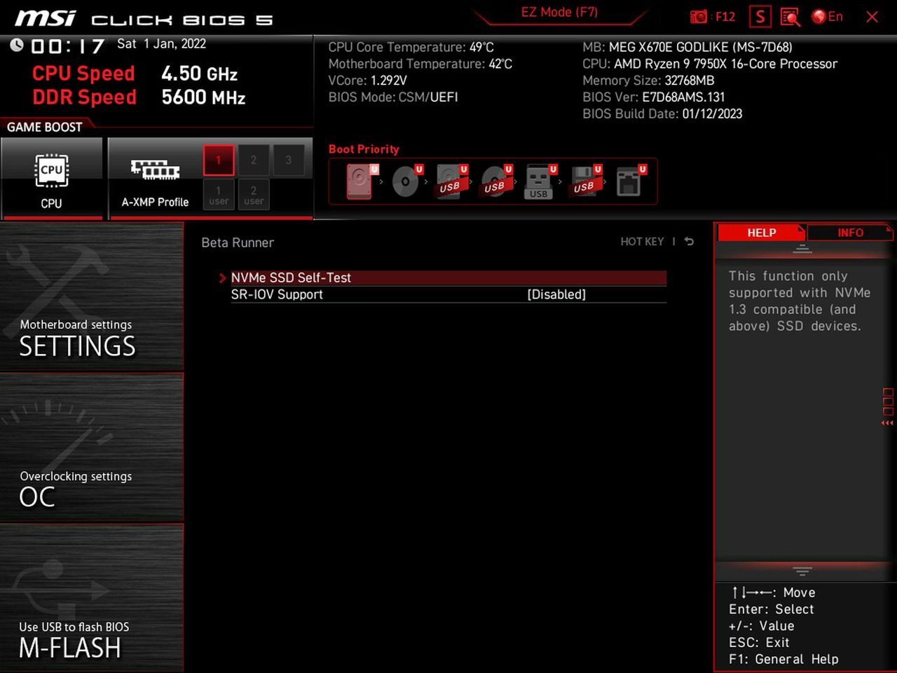 MSI X670E Godlike