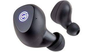 Product shot of Grado GT220 earbuds, one of the best alternatives to AirPods