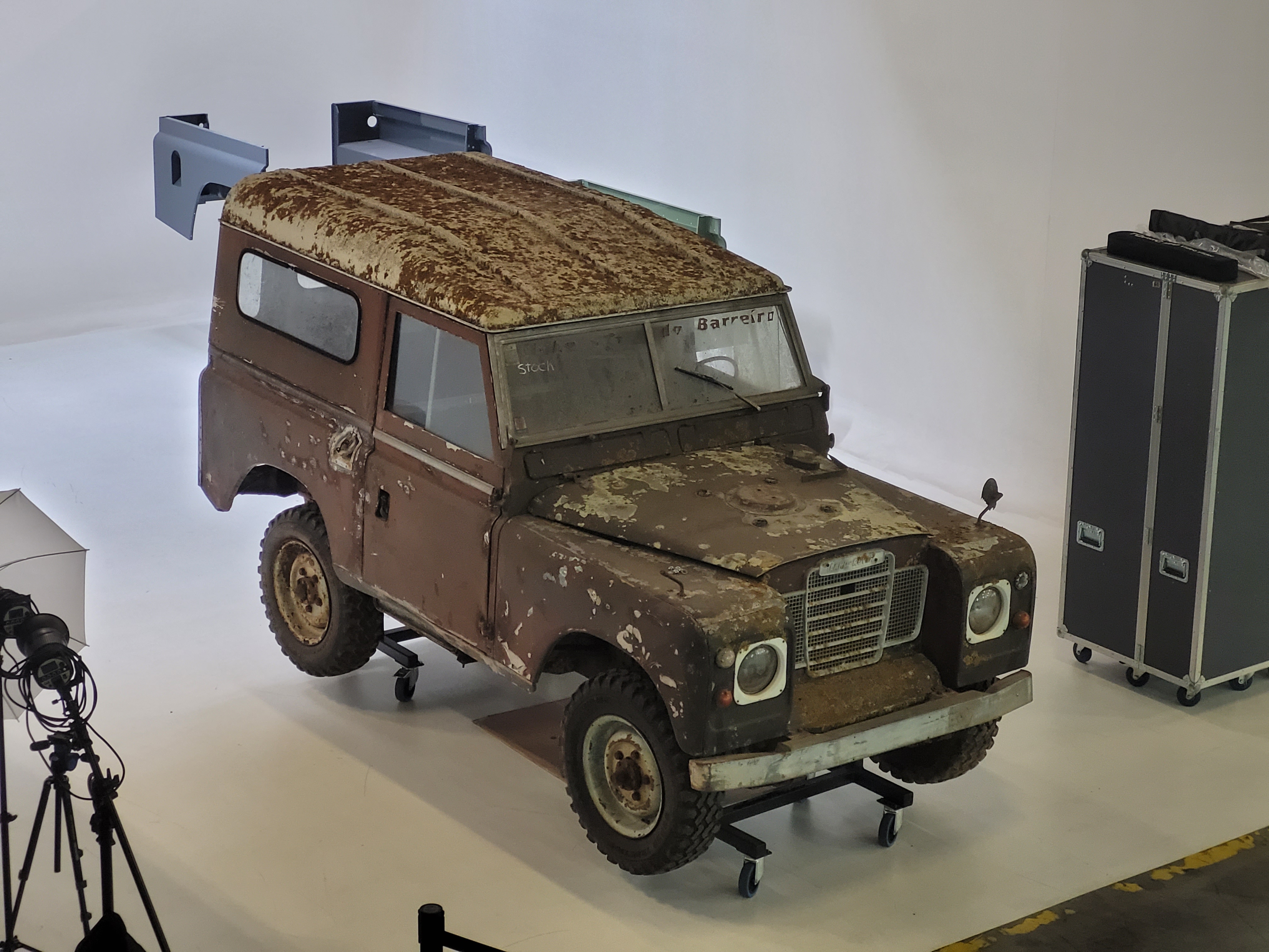 A donor car awaits conversion at Coolnvintage