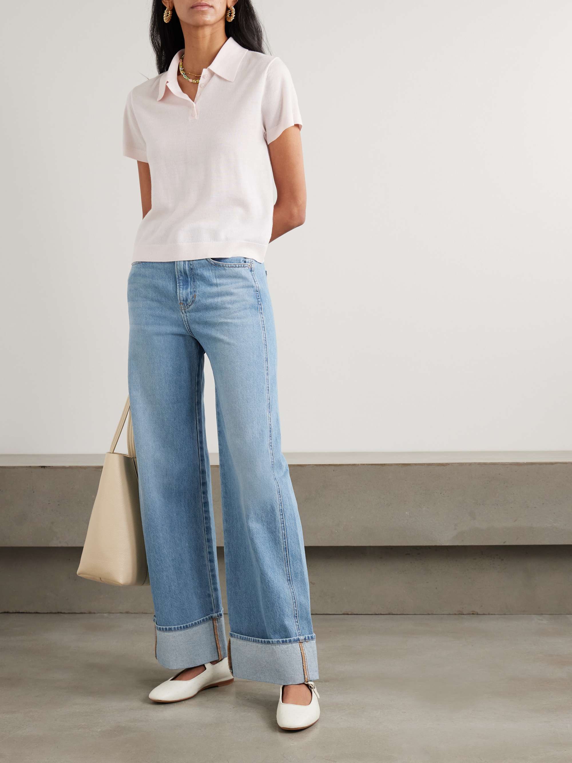 Taylor High-Rise Wide-Leg Jeans