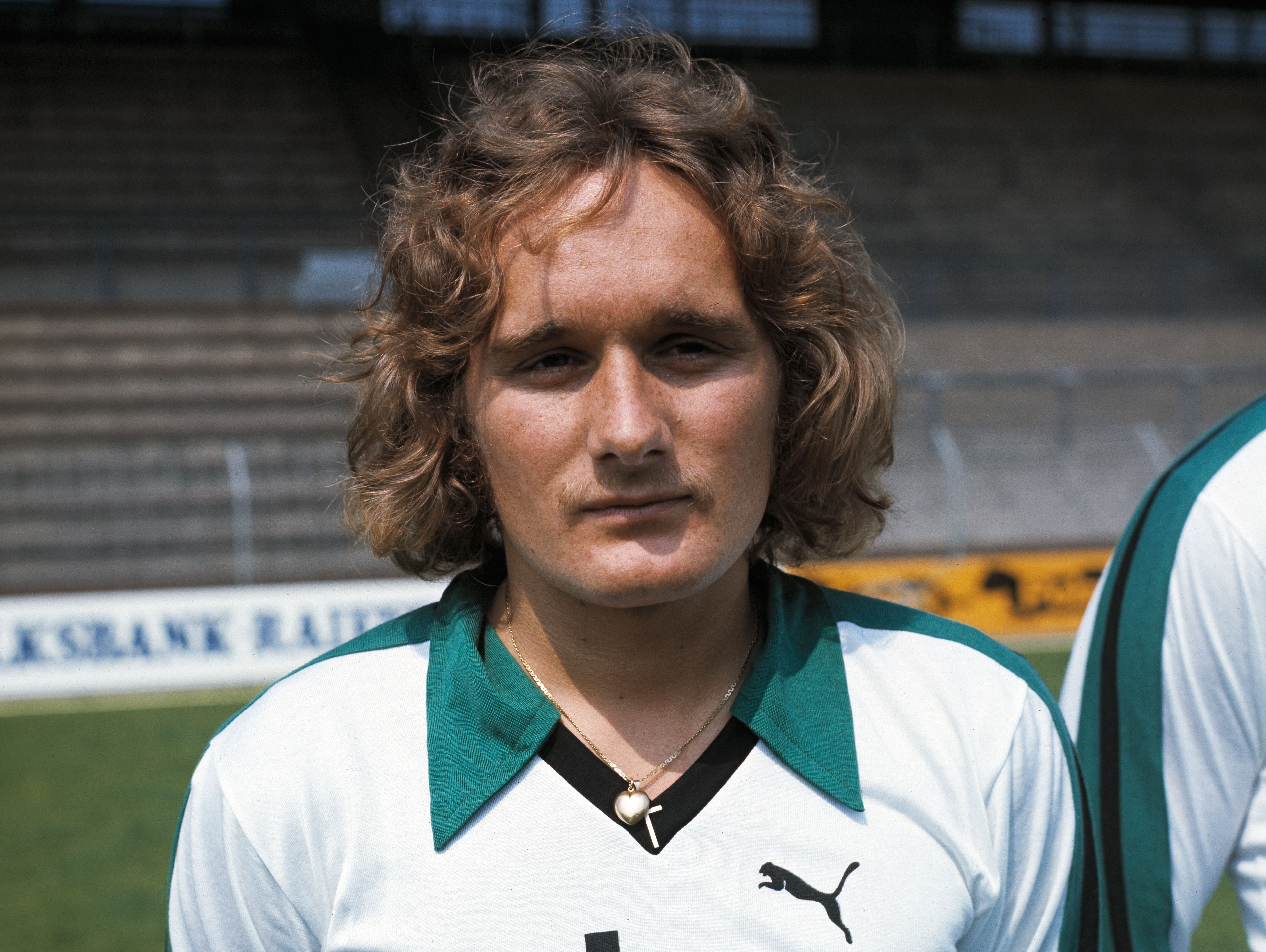 Allan Simonsen pictured at Borussia Monchengladbach in 1977