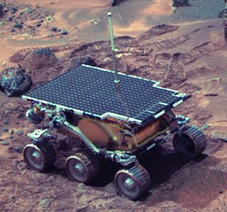 NASA's 25-pound Sojourner Mars rover covered about 330 feet (100 meters) over 83 days on the Red Planet in 1997.