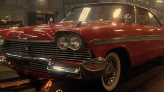 Christine comes fresh from the factory line at the beginning of the John Carpenter movie Christine