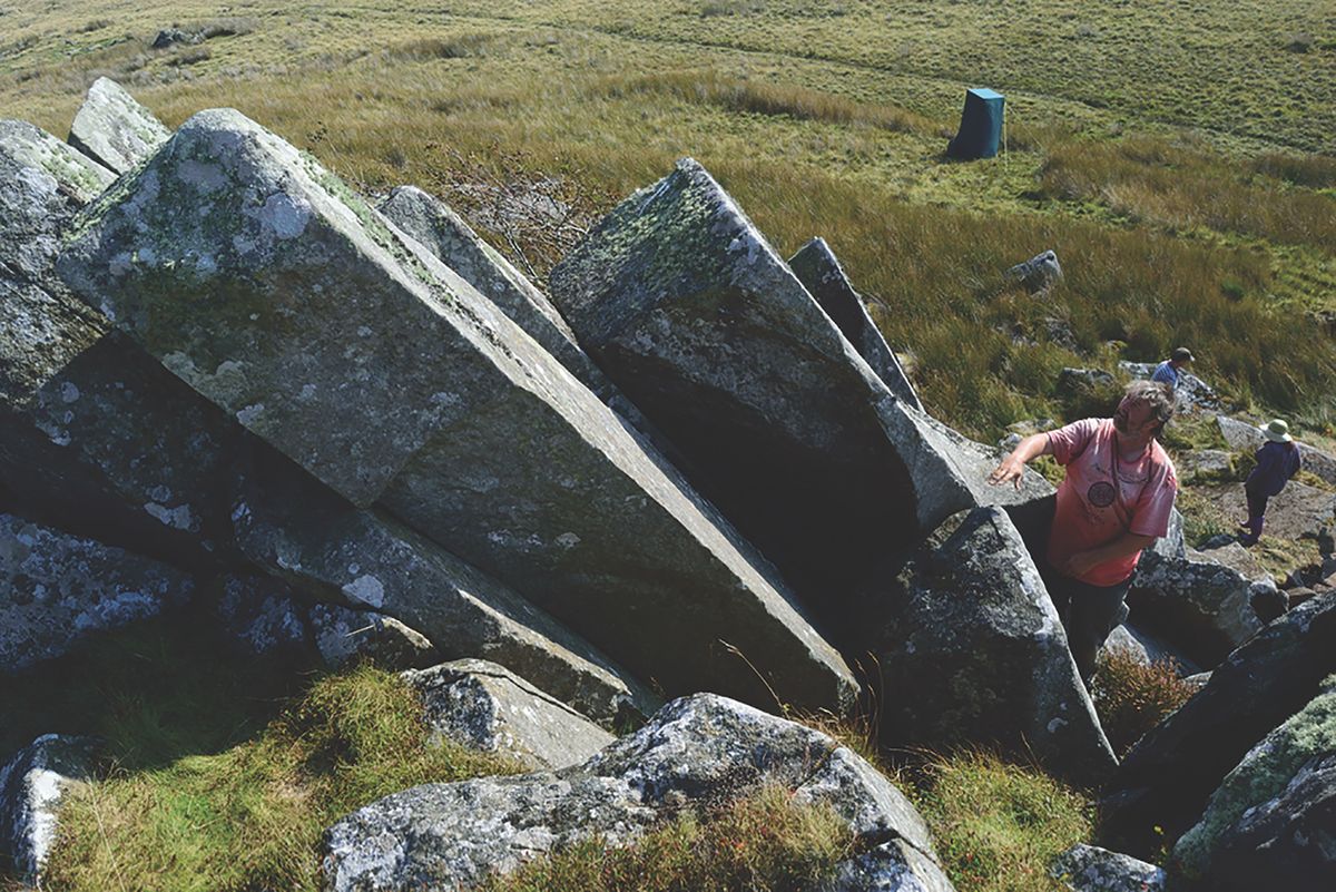 Dolerite pillars