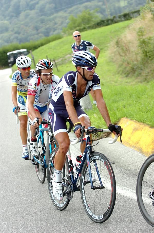 Marco Cattaneo (De Rosa Stac Plastic) in the break