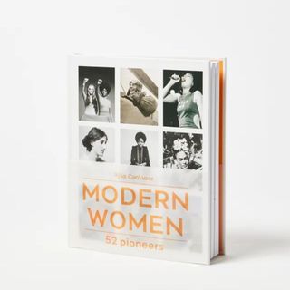 The Modern Women: 52 Pioneers book pictured on a neutral background