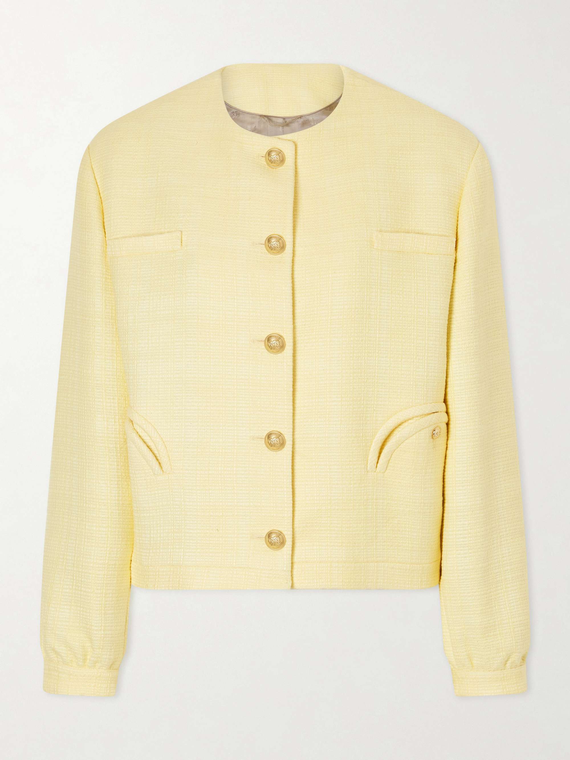 Gliss Cotton-Blend Tweed Jacket