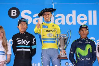 Stage 6 - Contador wins final time trial to secure overall title at Vuelta al Pais Vasco