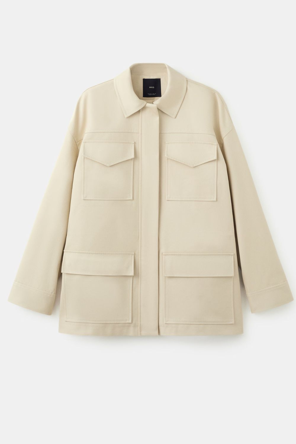 Oversized Parka With Pockets - Women | Mango United Kingdom