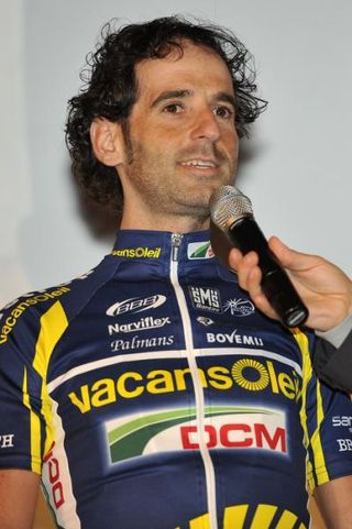 Ezequiel Mosquera in his new Vacansoleil jersey