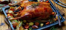 Roast goose