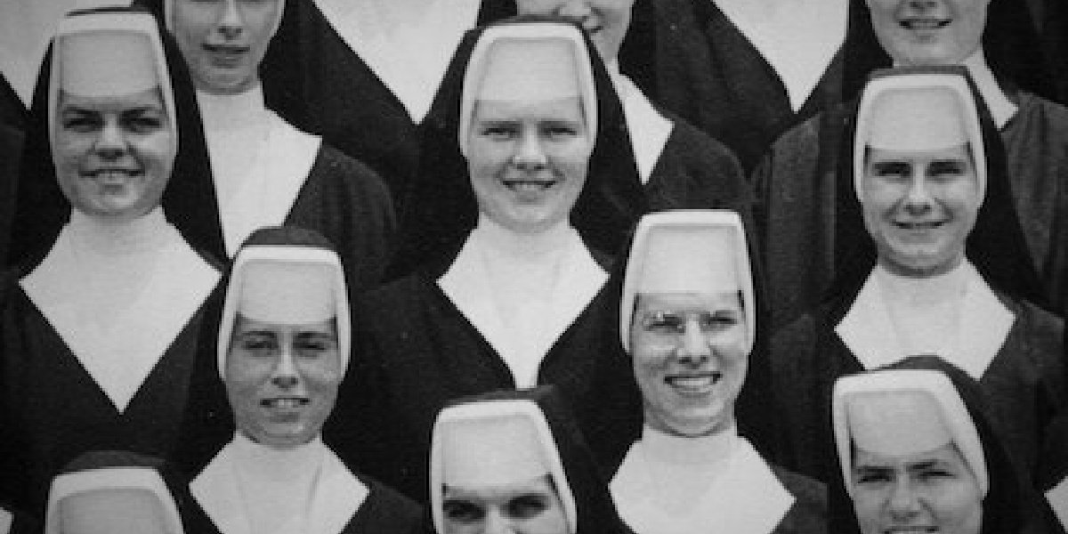 An older picture of Sister Cathy in The Keepers on Netflix.