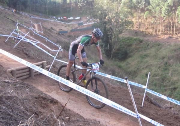 Mike racing in the Pietermaritzburg World Cup