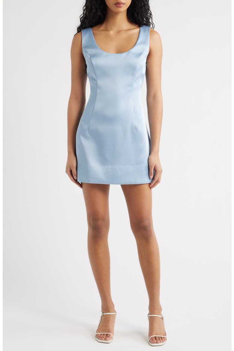 Franceska Satin Minidress