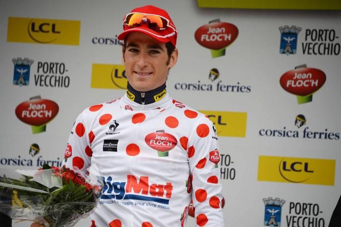 Crit&eacute;rium International mountains classification leader Th&eacute;o Vimpere (BigMat - Auber 93)