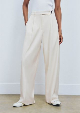 Tailored Exaggerated Tapered Trouser