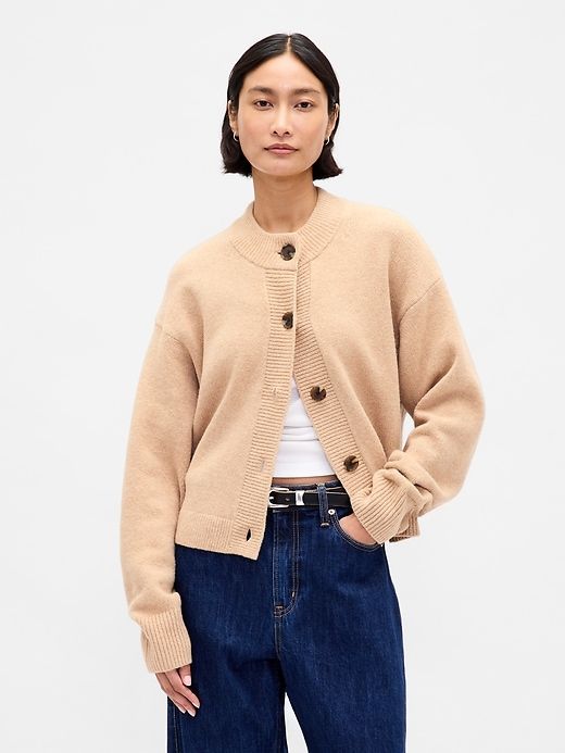 Cashsoft Oversized Chunky Cardigan