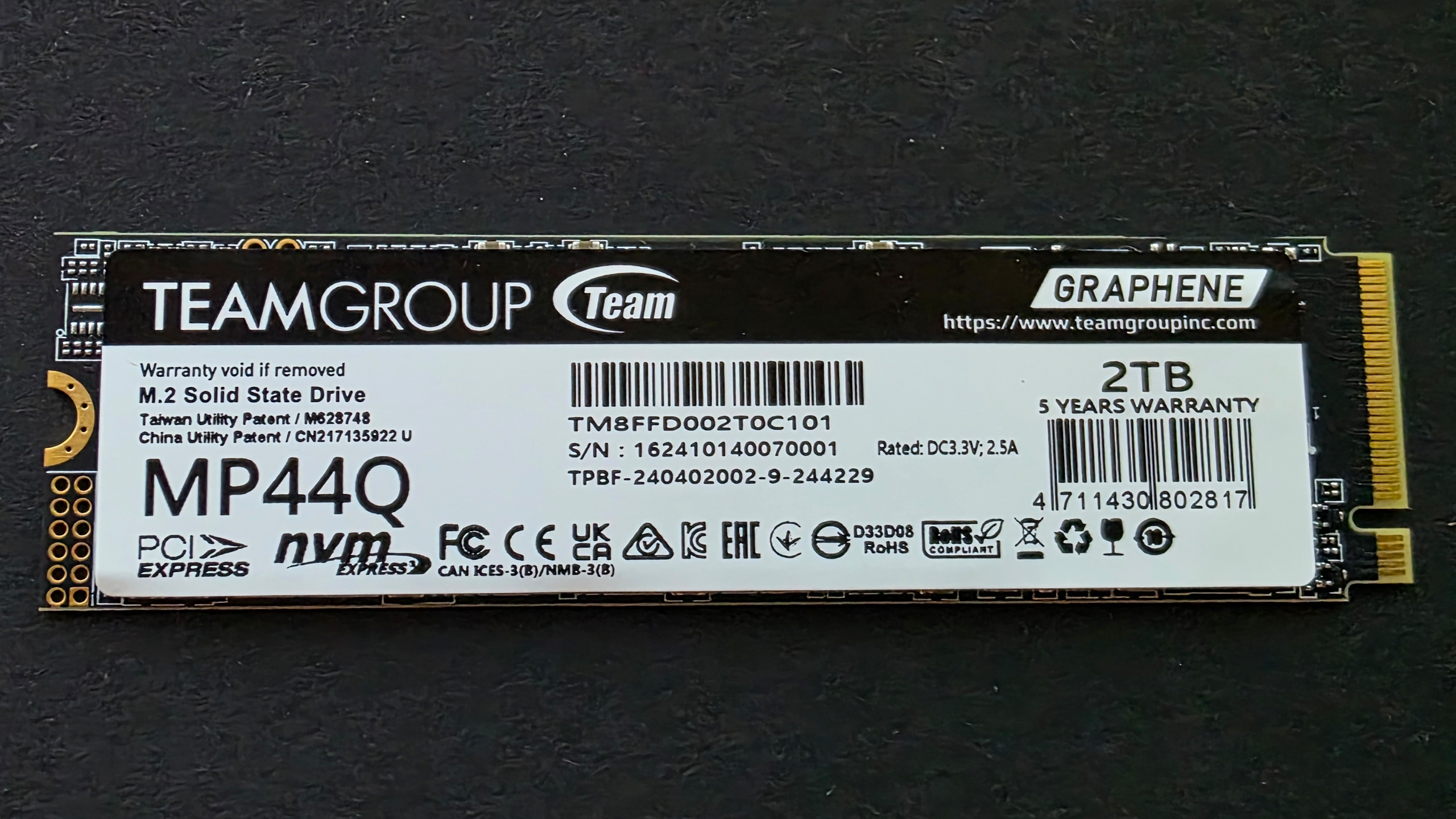TeamGroup MP44Q 2TB SSD