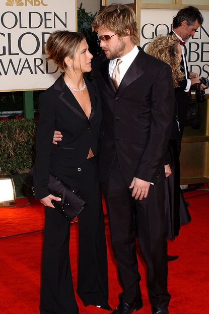 Jennifer Aniston and Brad Pitt 