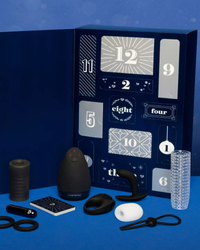 RRP: £90£72/$120 | Value: £200/$250 | Refundable? No | Region: UK and US| Allergens: Phthalate-Free| Power type: Rechargeable
Lovehoney 12 Days of Play Sex Toy Advent Calendar for Men
Packed with treats—from a cock ring to a sensual prostate massager—these are 11 days of pleasure not to be missed. On the 12th, enjoy the Lovehoney Hot Shot warming, vibrating male masturbator for a delicious finale. 