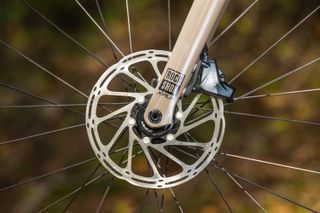 Kona Ouroboros Supreme gravel bike rotor details