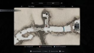 resident evil village goats of warding lone road map