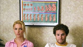 Katherine Heigl and Seth Rogen in Knocked Up