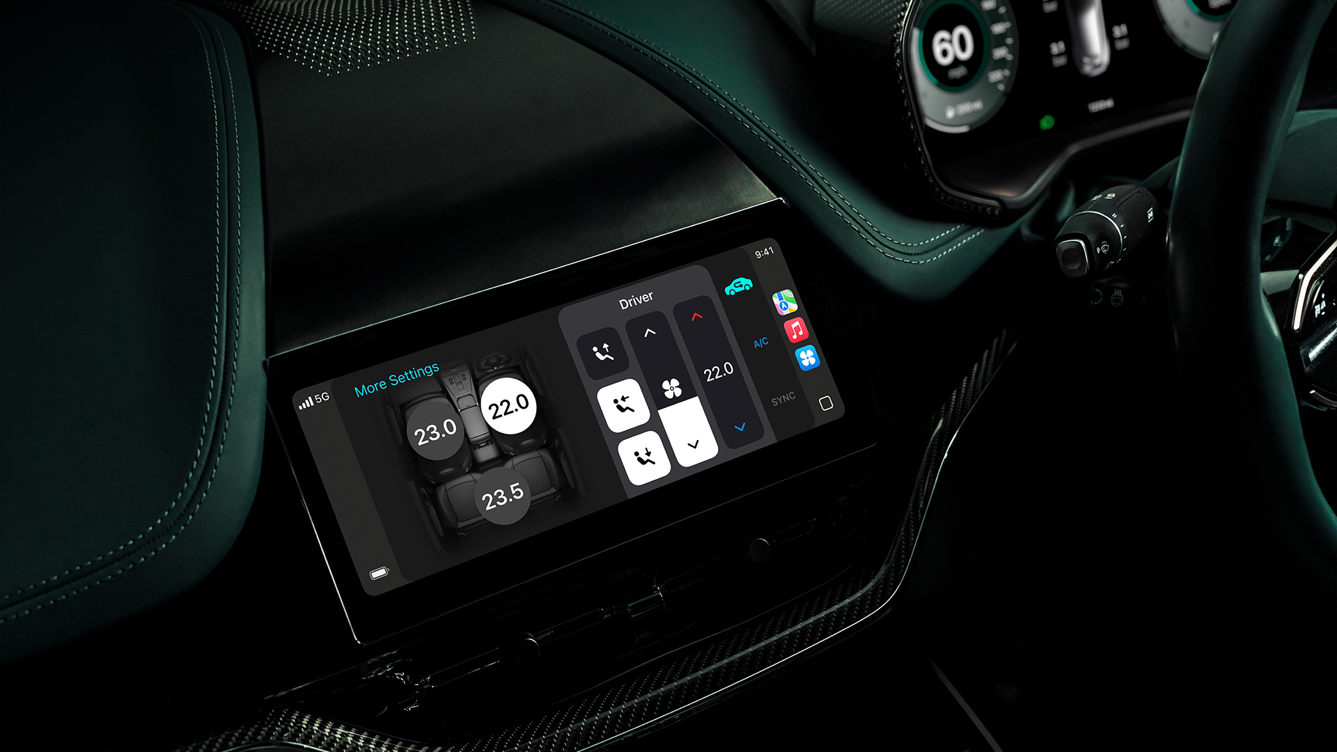Aston Martin Apple CarPlay Ultra