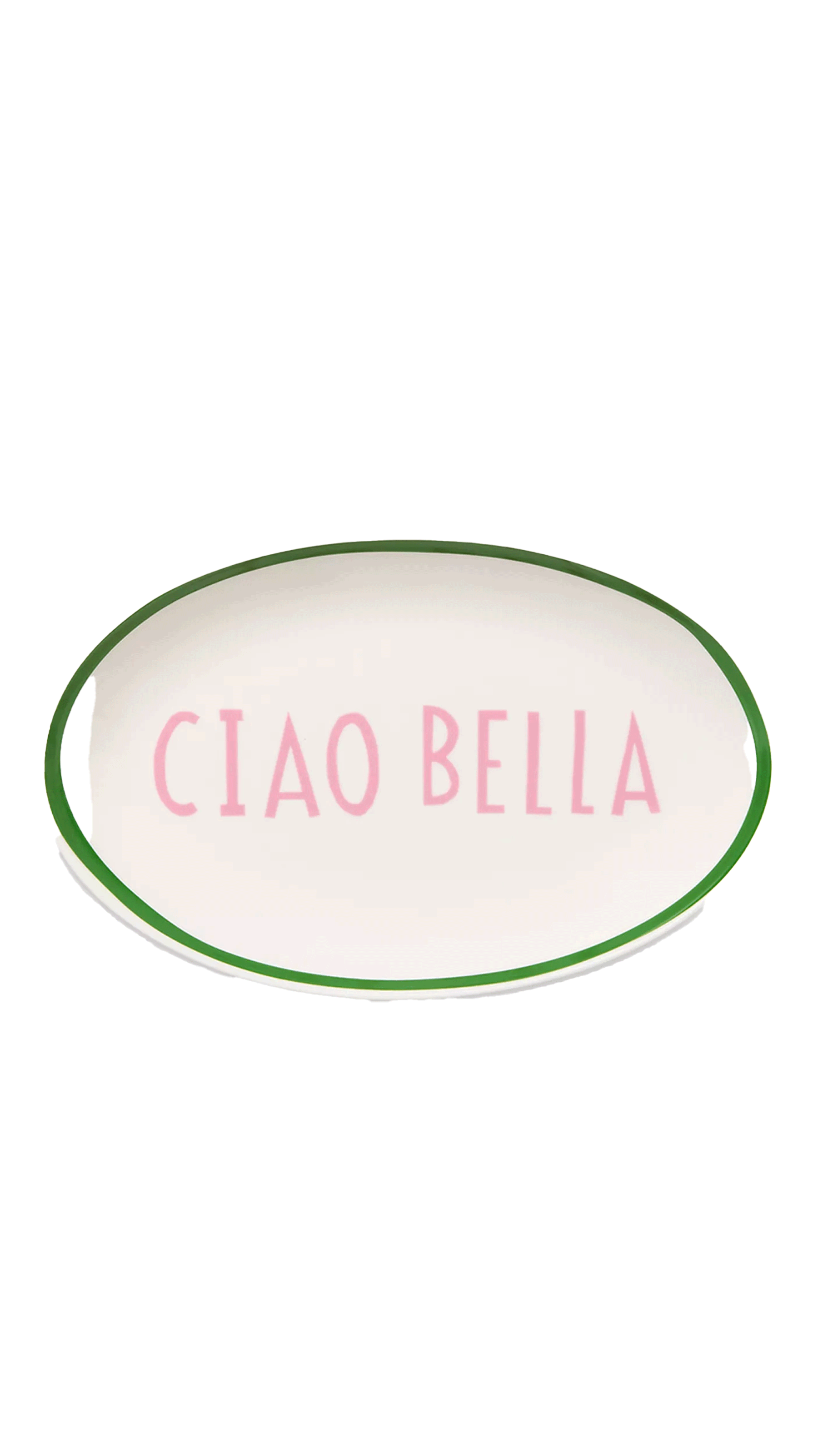 In The Roundhouse Ciao Bella Fine China Oval Dish, 20cm