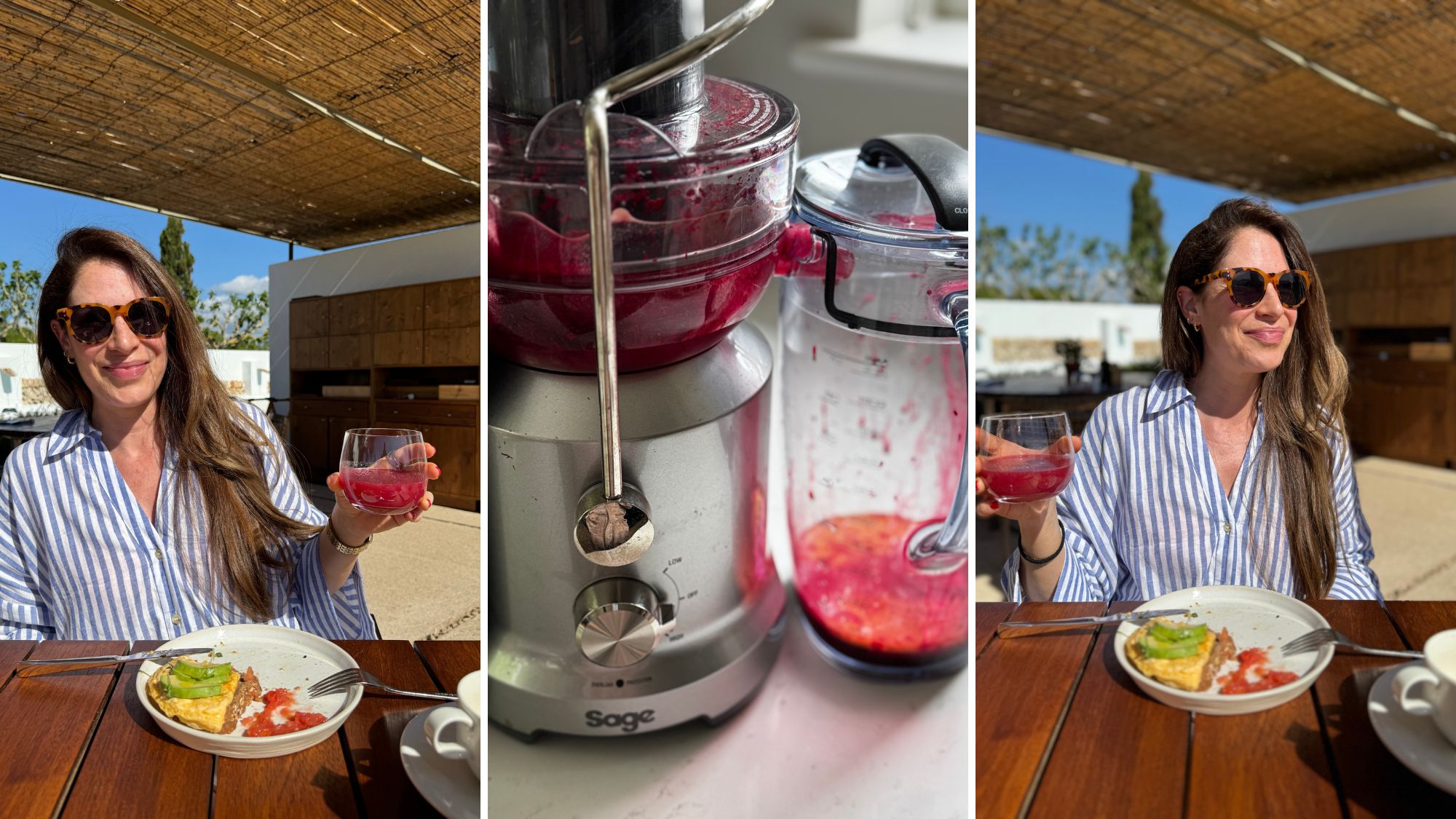 Health writer Anna trying ABC juice every day