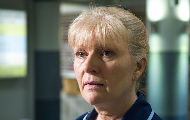 Duffy faces an uncertain future in Casualty