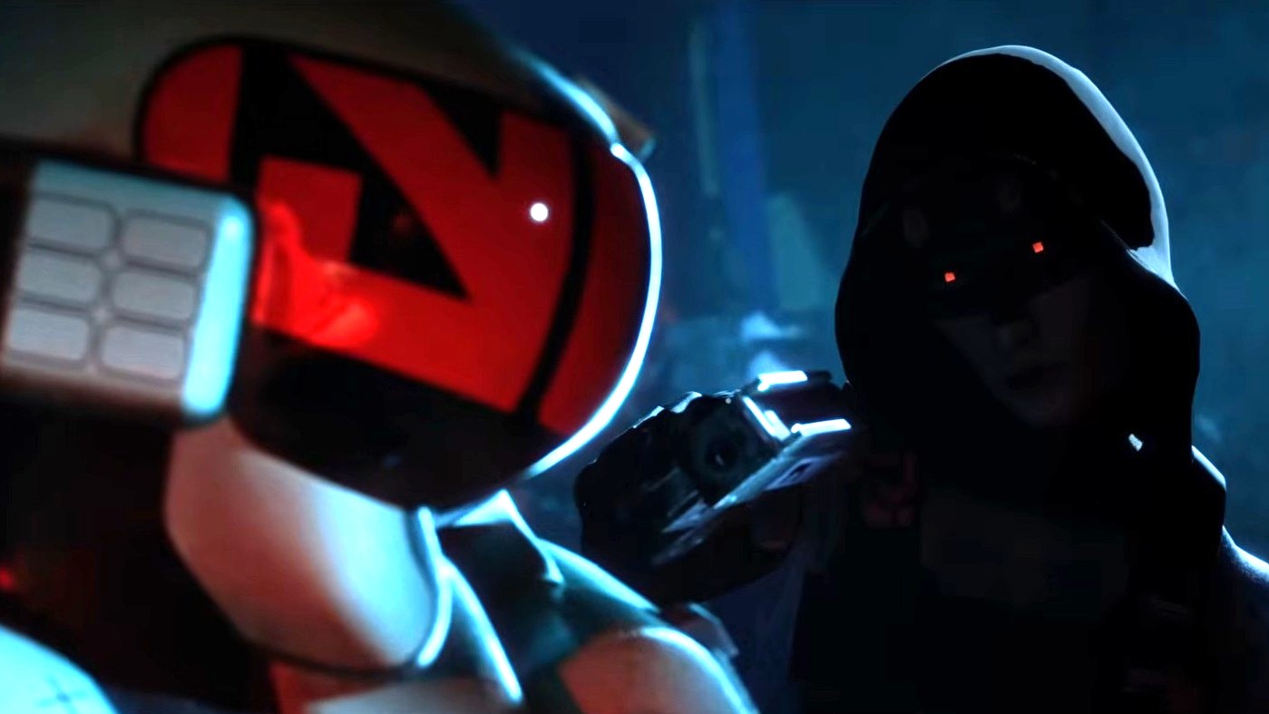 An official screenshot taken from Marathon's launch cinematic.