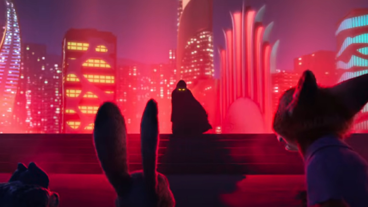 A menacing looking villain in Zootopia 2.