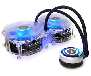 One of Zalman's recent CPU coolers, the Reserator 3 Max Dual
