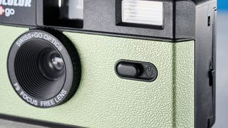 A Novocolor Swiss+Go 35mm film camera