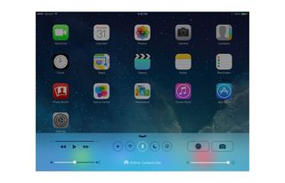 Apple iPad Air Quick Settings