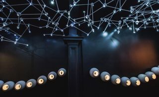 Unique lights in room