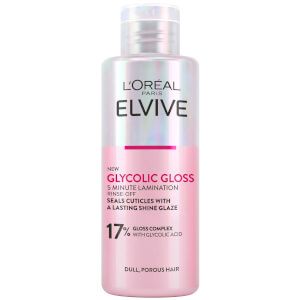 L'oréal Paris Elvive Glycolic Gloss Rinse-Off 5-Minuten-Laminierbehandlung für stumpfes Haar, 150 ml