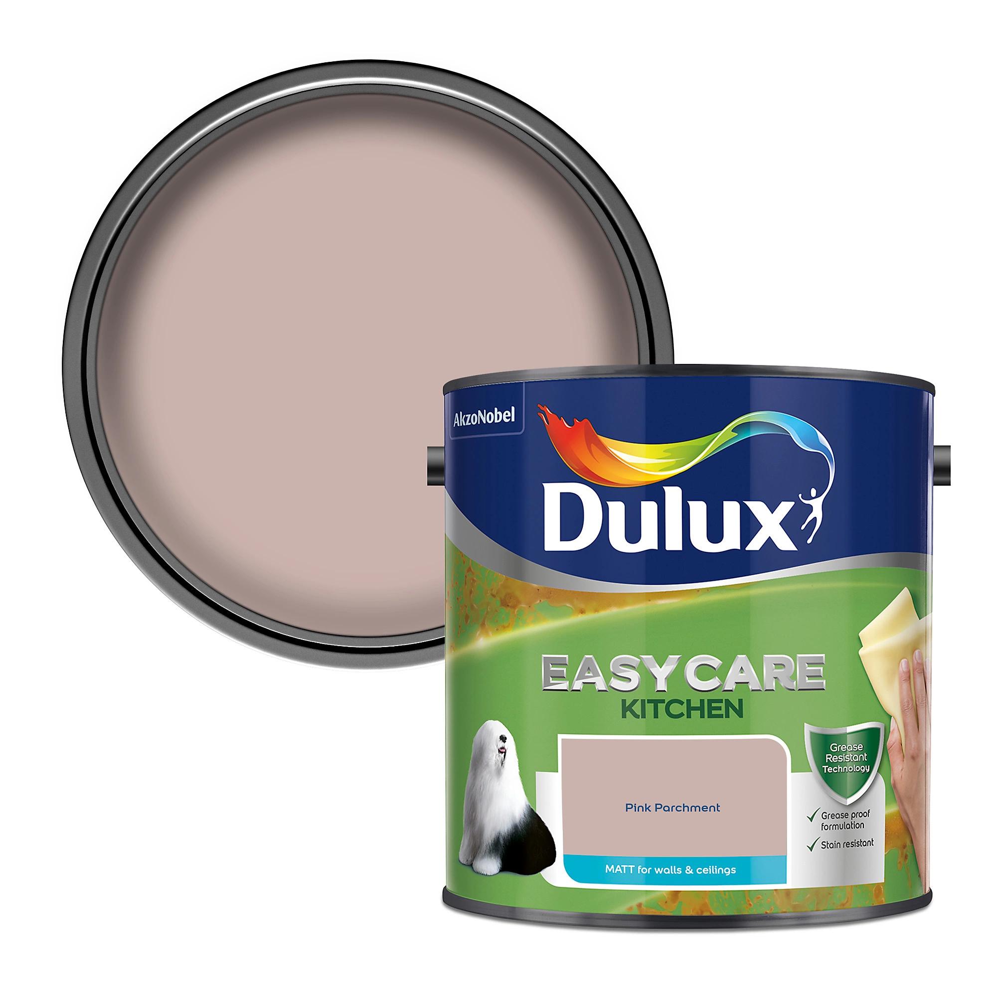 Dulux Easycare Kitchen Pink Parchment